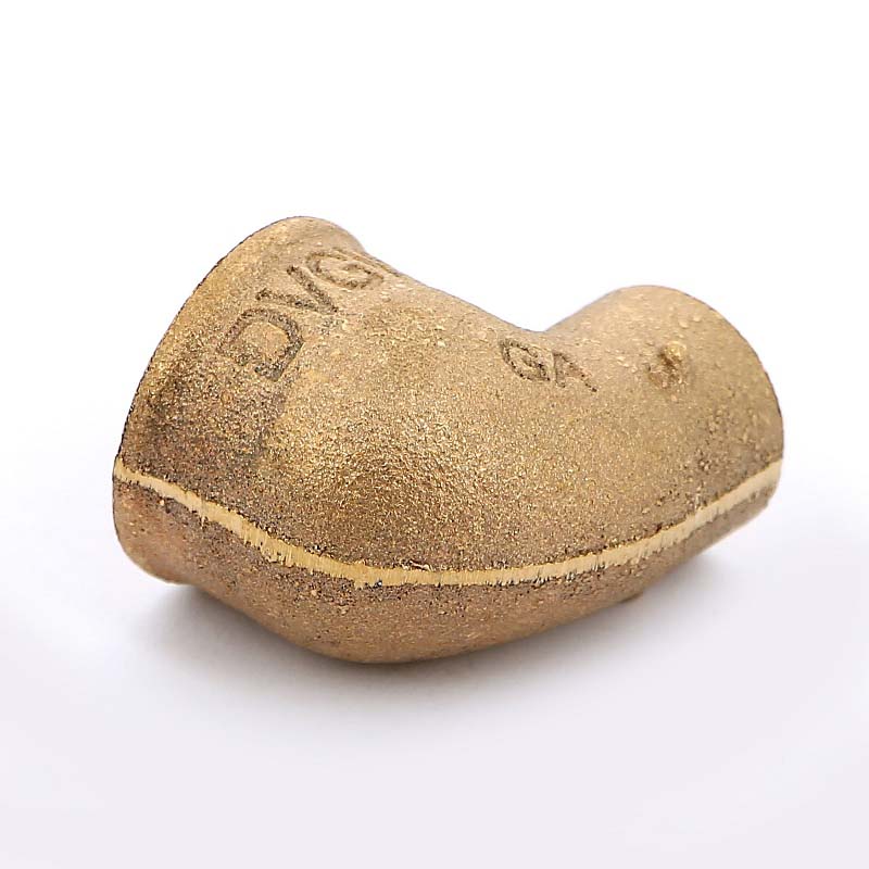 Угол 90° переходной пайка - ВР 15 x 1/2" VIEGA бронза