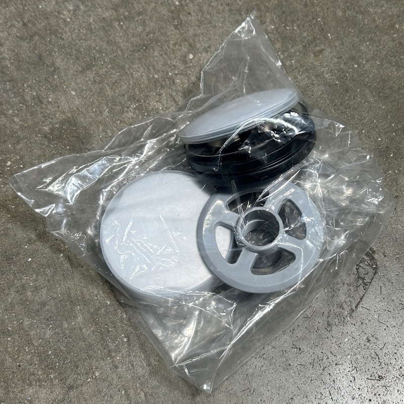 Слив-перелив McALPINE L=575 х 34 мм неразборный с ревизией, 70 мм слив.,выход 40/50 мм, хром, пакет