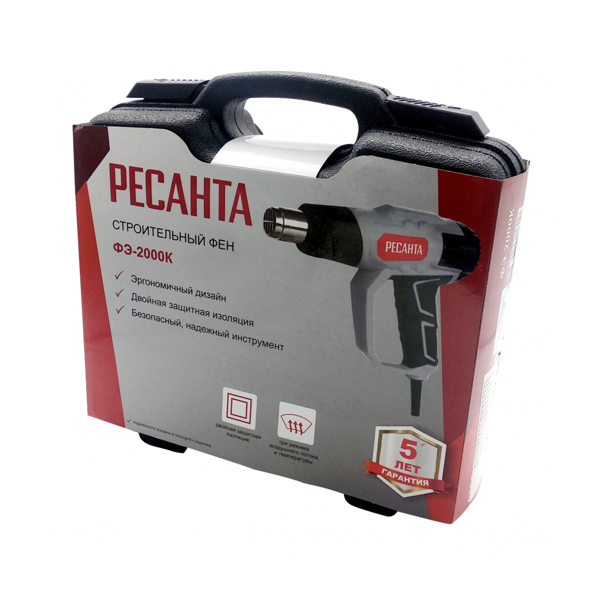 Фен строительный фэ-2000к "ресанта"