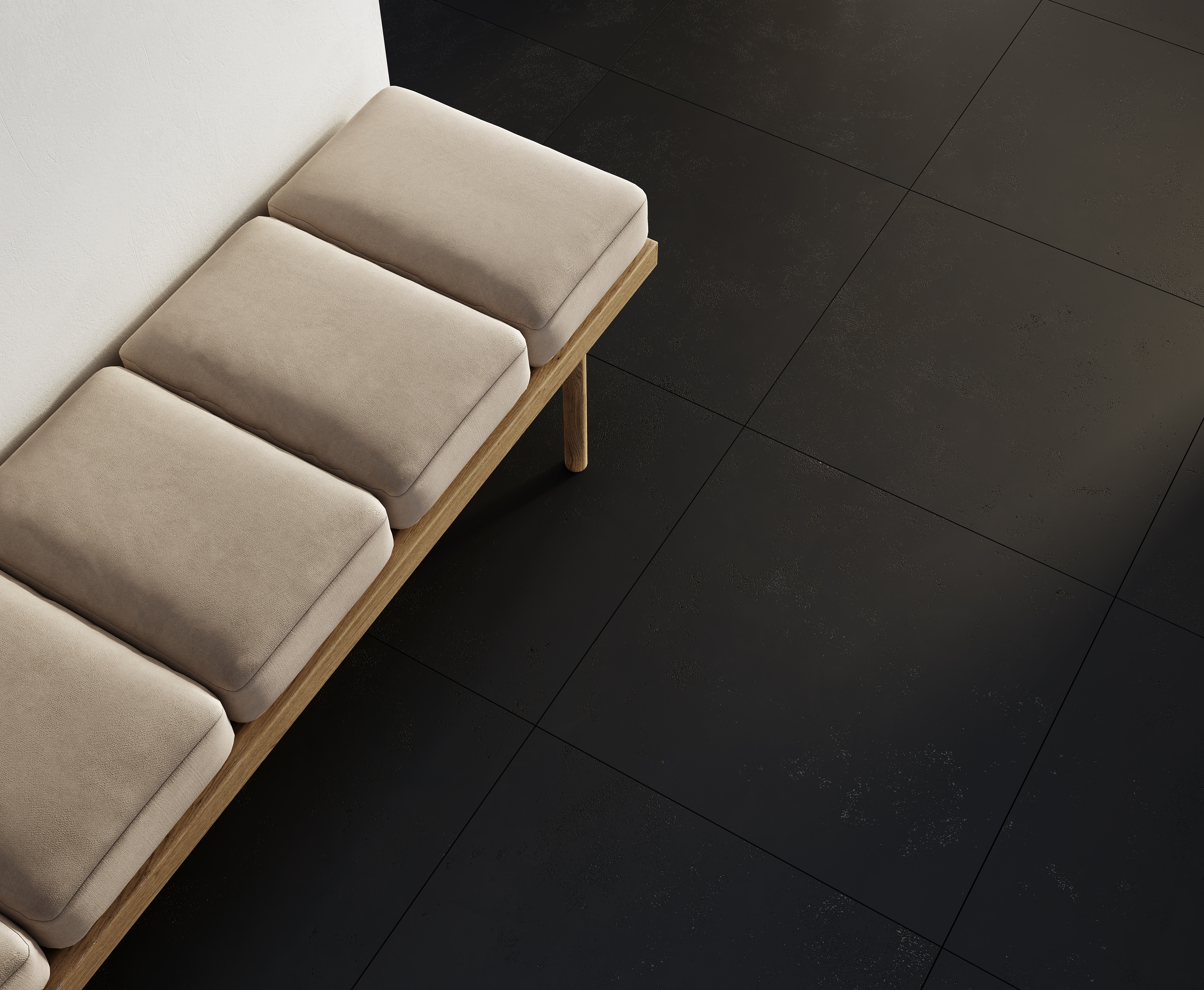 Evolution nero керамогранит чёрный 60х119,5 матовый карвинг 59,50x119,10