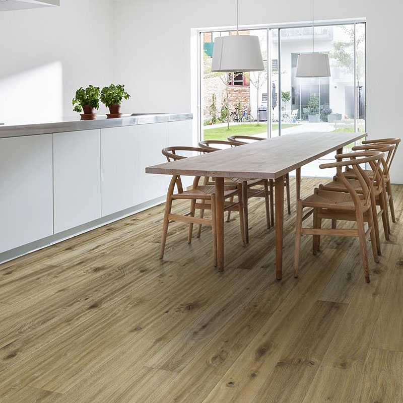 Паркетная доска Kahrs Supreme Smaland Дуб Мере натуральное масло однополосный SUPREME OAK MORE 1S