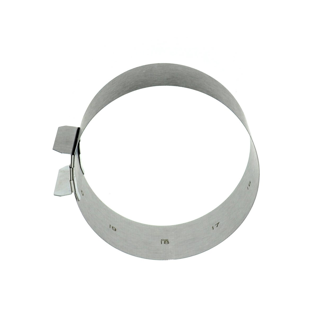 Форма кулинарная "круг" регулир. нержав. d=6-10 см, h=5 см (1/6/144) "мультидом" an8-8