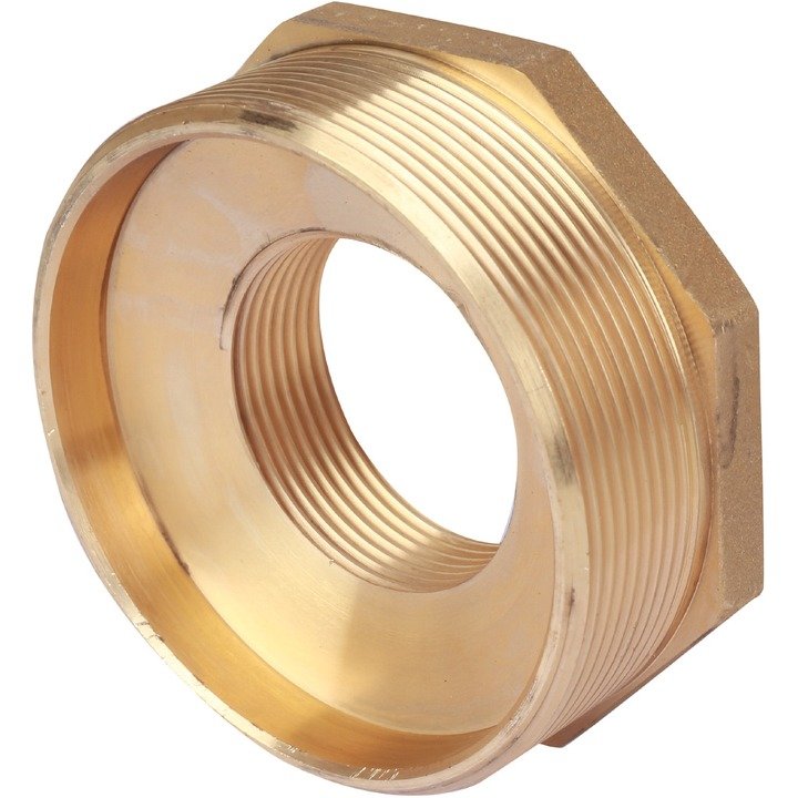Футорка редукционная НВ 3" x 1"1/2 латунь STOUT