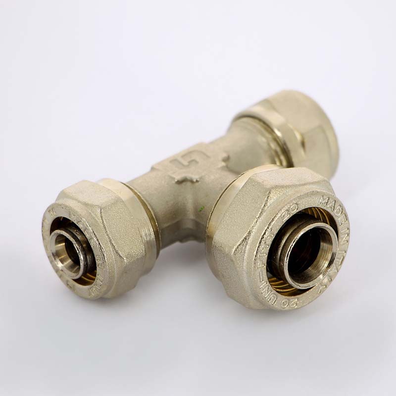 Тройник 16 х 20 х 16 редукционный под обжим UNI-FITT