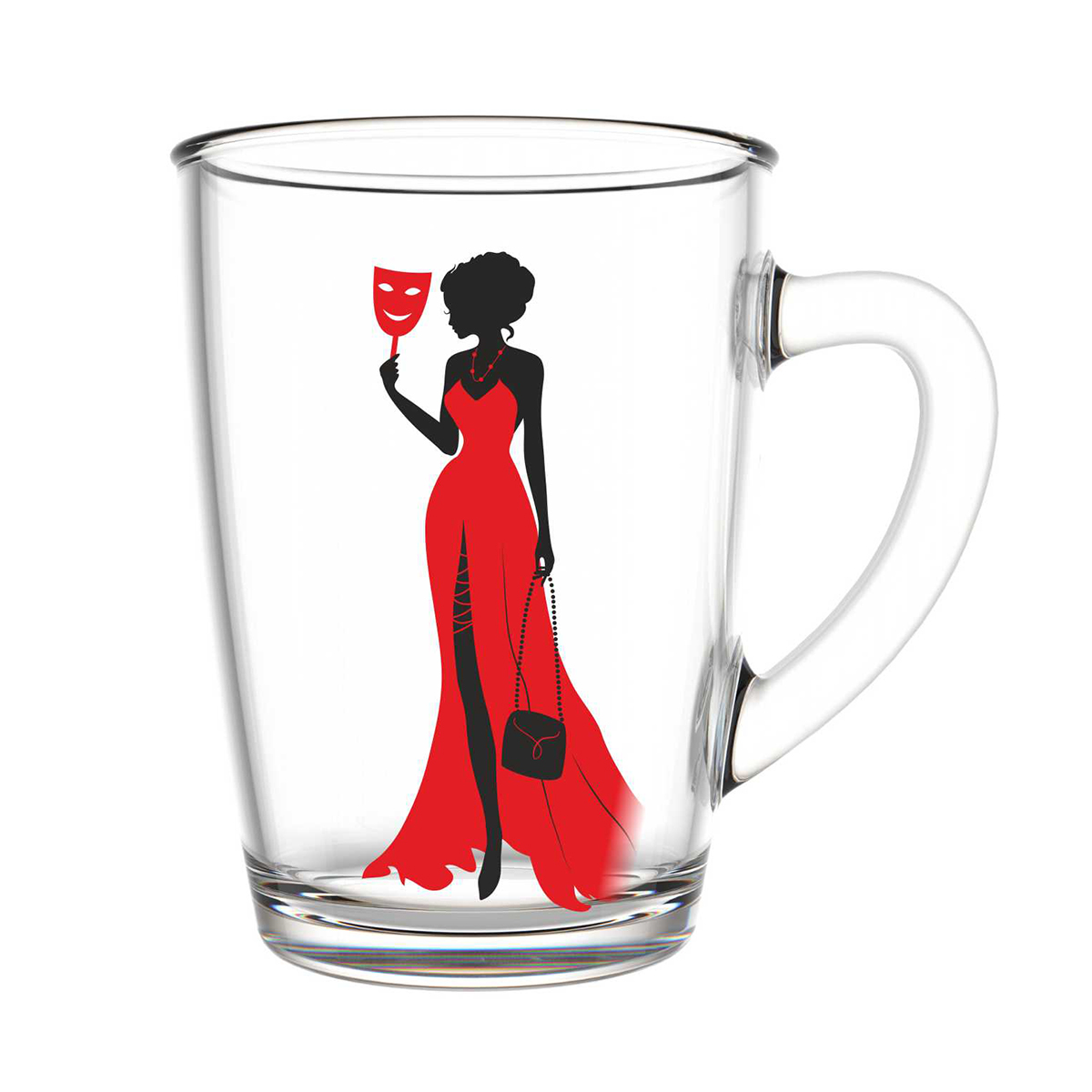 Кружка "ред лайн" 300 мл (1/12) "декостек"