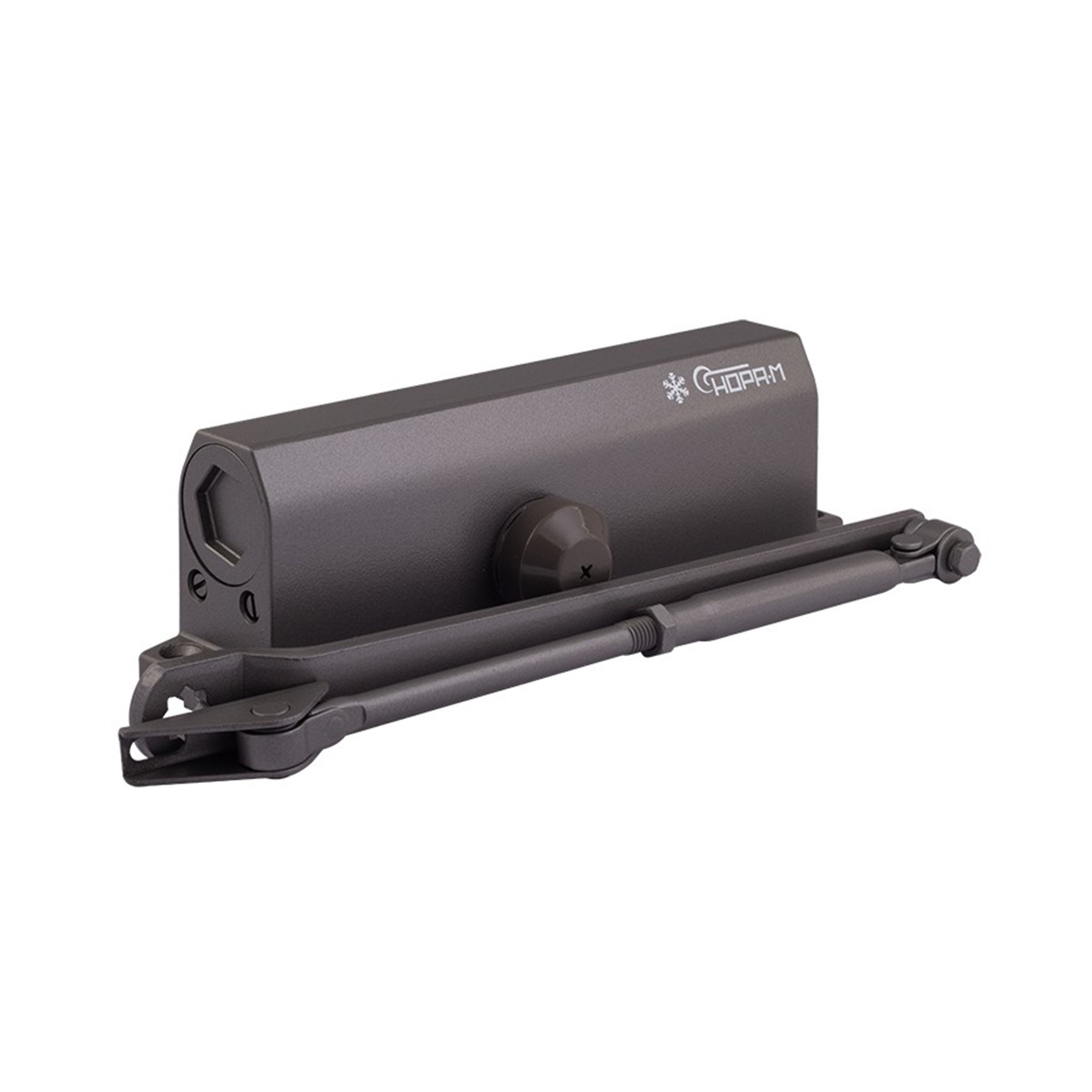 Доводчик дверной  740 da графит/бронза (масса двери 60-110 кг) (1/10) "нора-м"