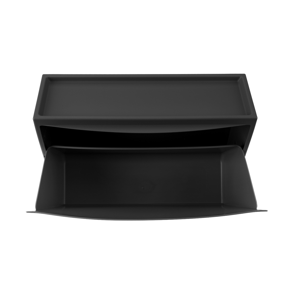 Обувница 512*185*380 мм (черный) (1/2) "бытпласт"