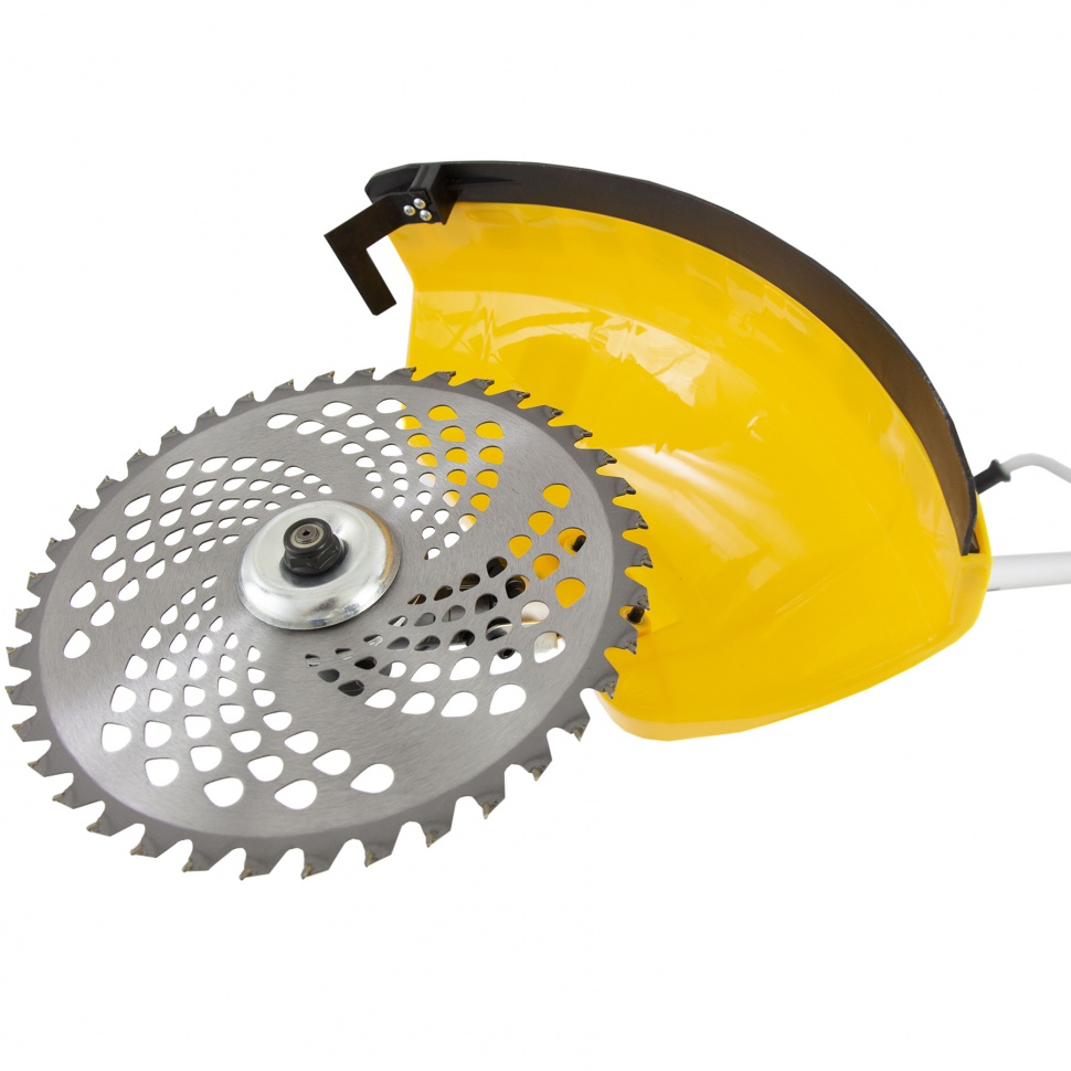 Триммер бензиновый DTL-52S, 52 см3, разъемная штанга, состоит из 2 частей Denzel (96266)