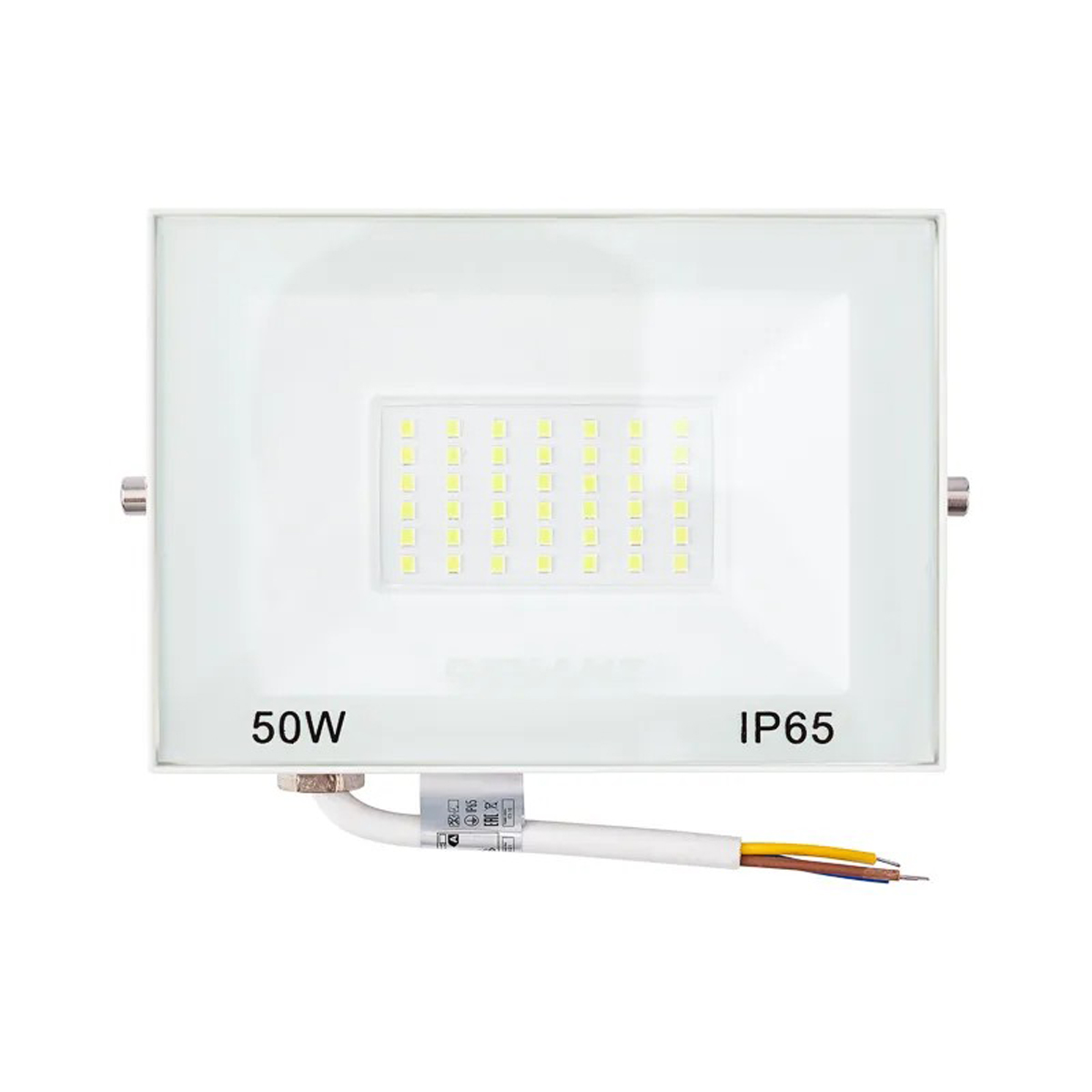 Прожектор светодиодный 50 вт 4000 лм 5000 k (белый) (1/20) "rexant" 605-026