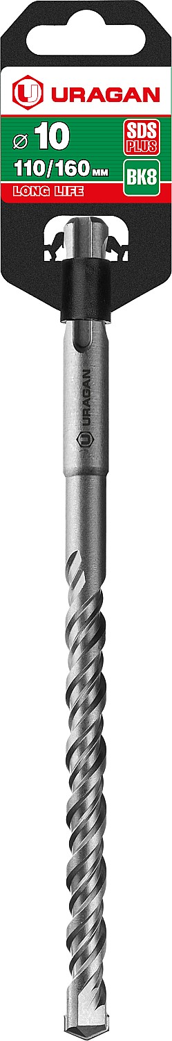 URAGAN 10 х 160 мм, SDS-plus бур (29311-160-10)