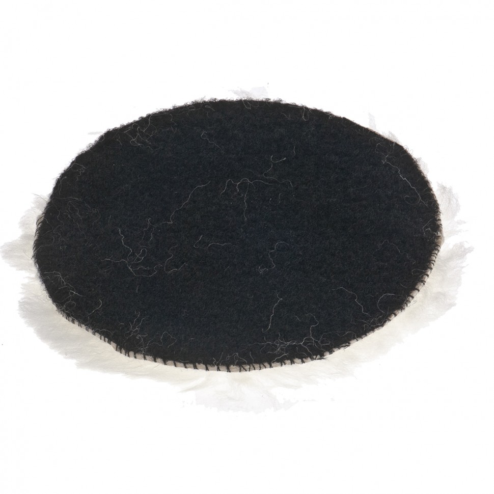 Насадка полировальная "под липучку", 125 мм, натуральная шерсть Matrix (75952)