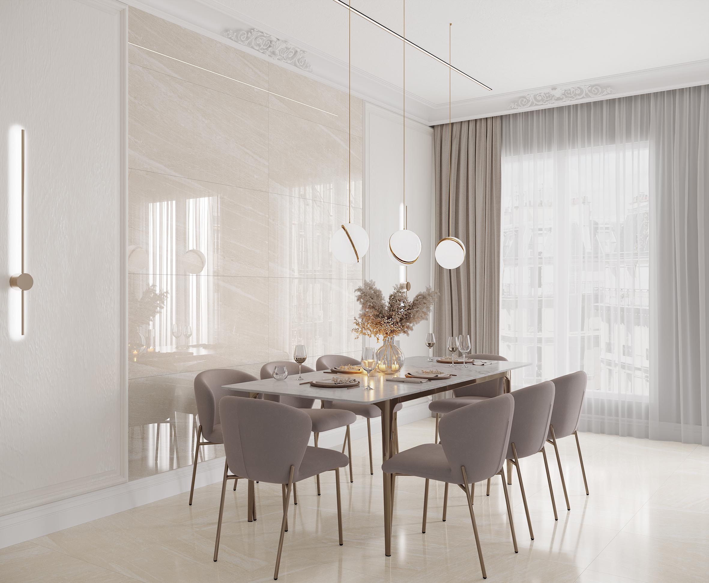 Solitary flakes керамогранит матовый 60x60