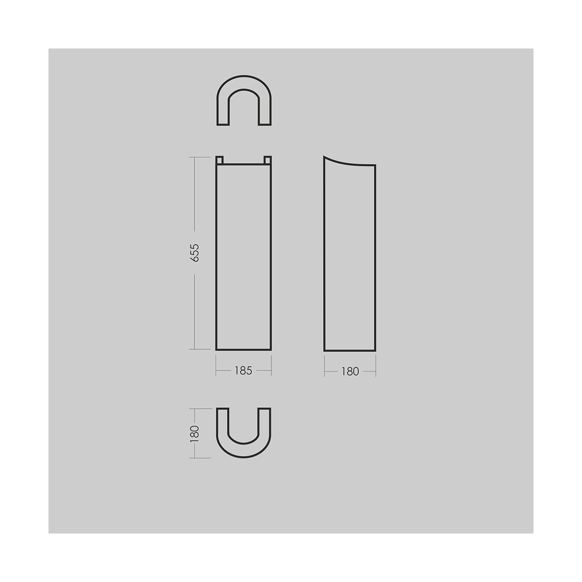 Раковина "best" белая "sanita luxe"  wb.pd/best/55-c/wht.g/s1