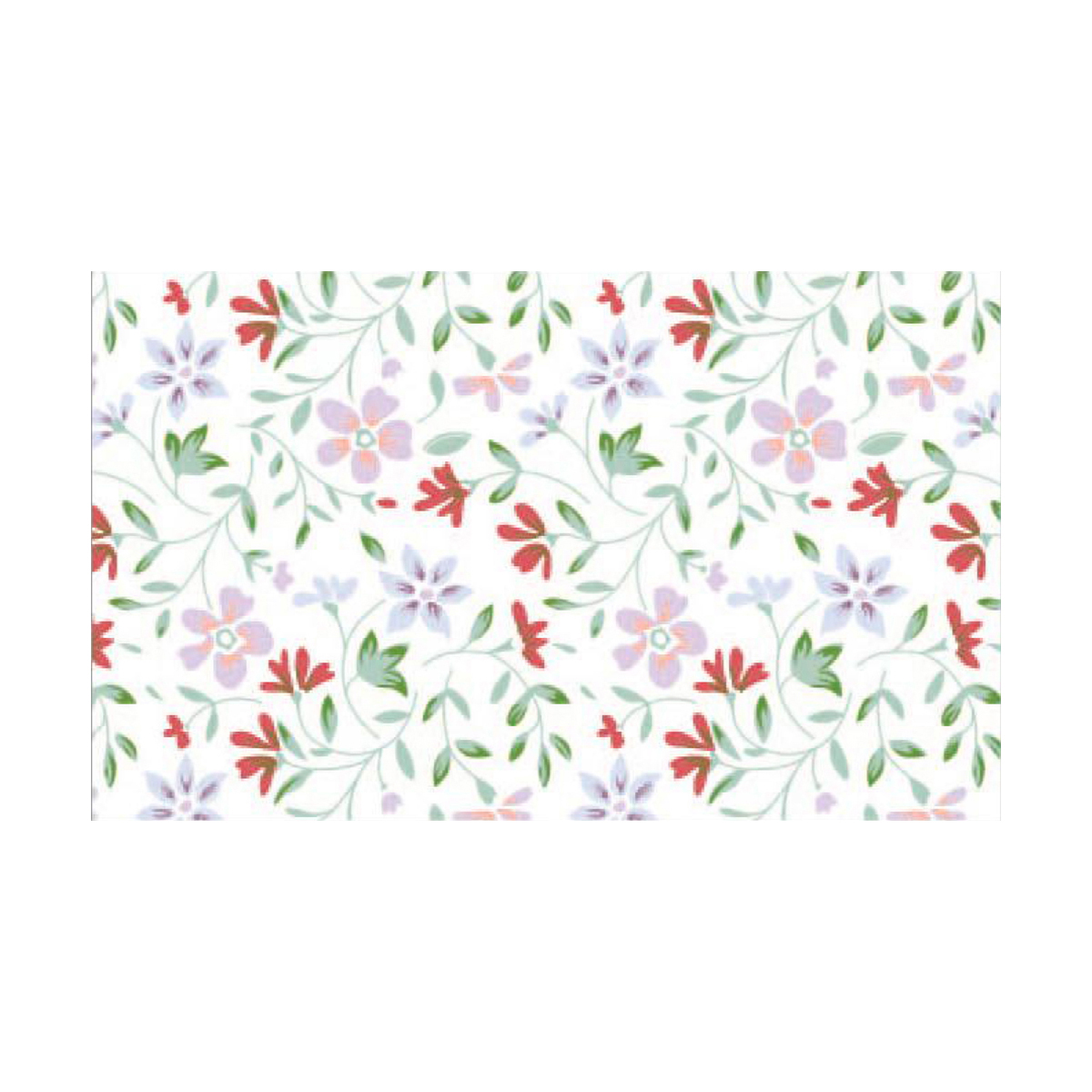 Пленка самоклеящаяся 0,45 х 2 м (цветы мелкие) (1/120) "рыжий кот"