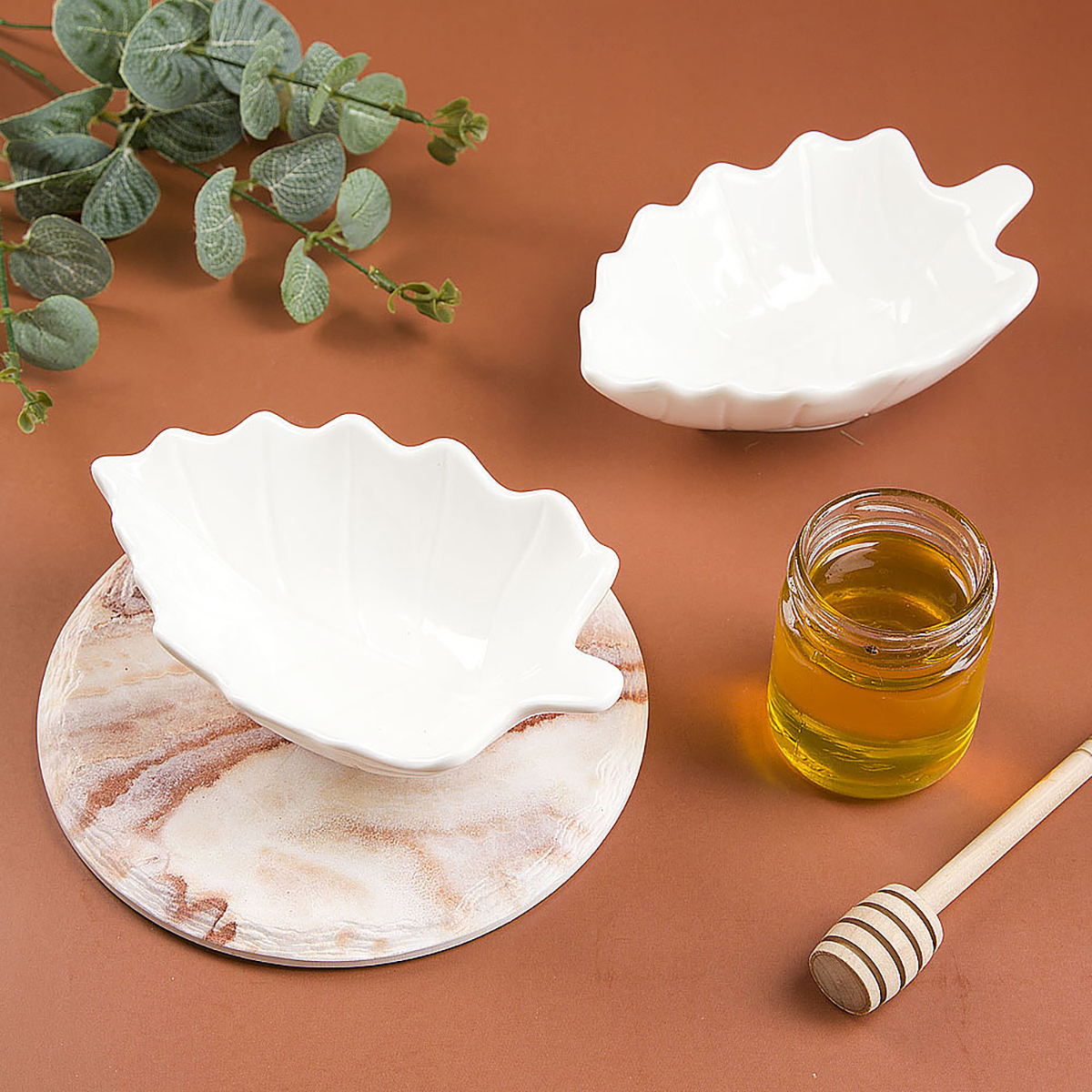 Салатник "маршмеллоу" 15*10*4,5 см, фарфор (6/72) "nouvelle home" 0530131