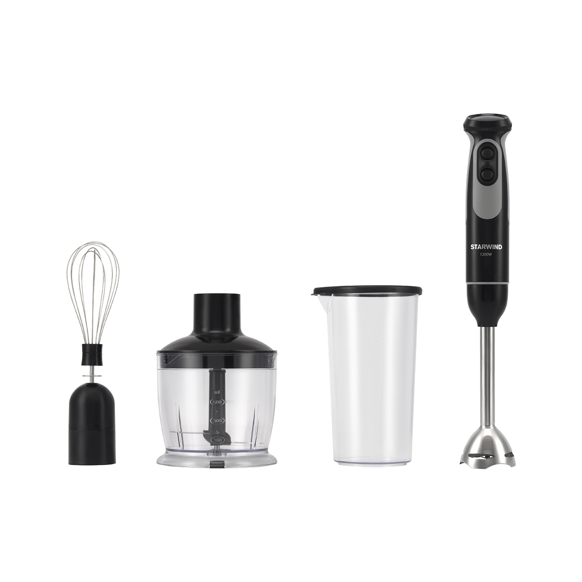 Блендер погружной sbp3412, 1200 вт, 2 скорости (1/6) "starwind"