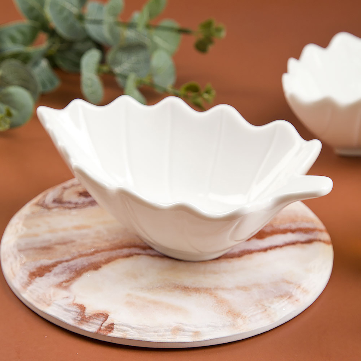 Салатник "маршмеллоу" 15*10*4,5 см, фарфор (6/72) "nouvelle home" 0530131