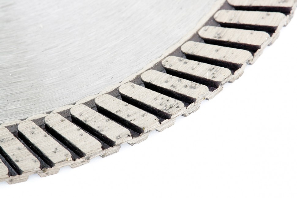 Диск алмазный, 230 х 22.2 мм, турбо, сухая резка Gross (730347)