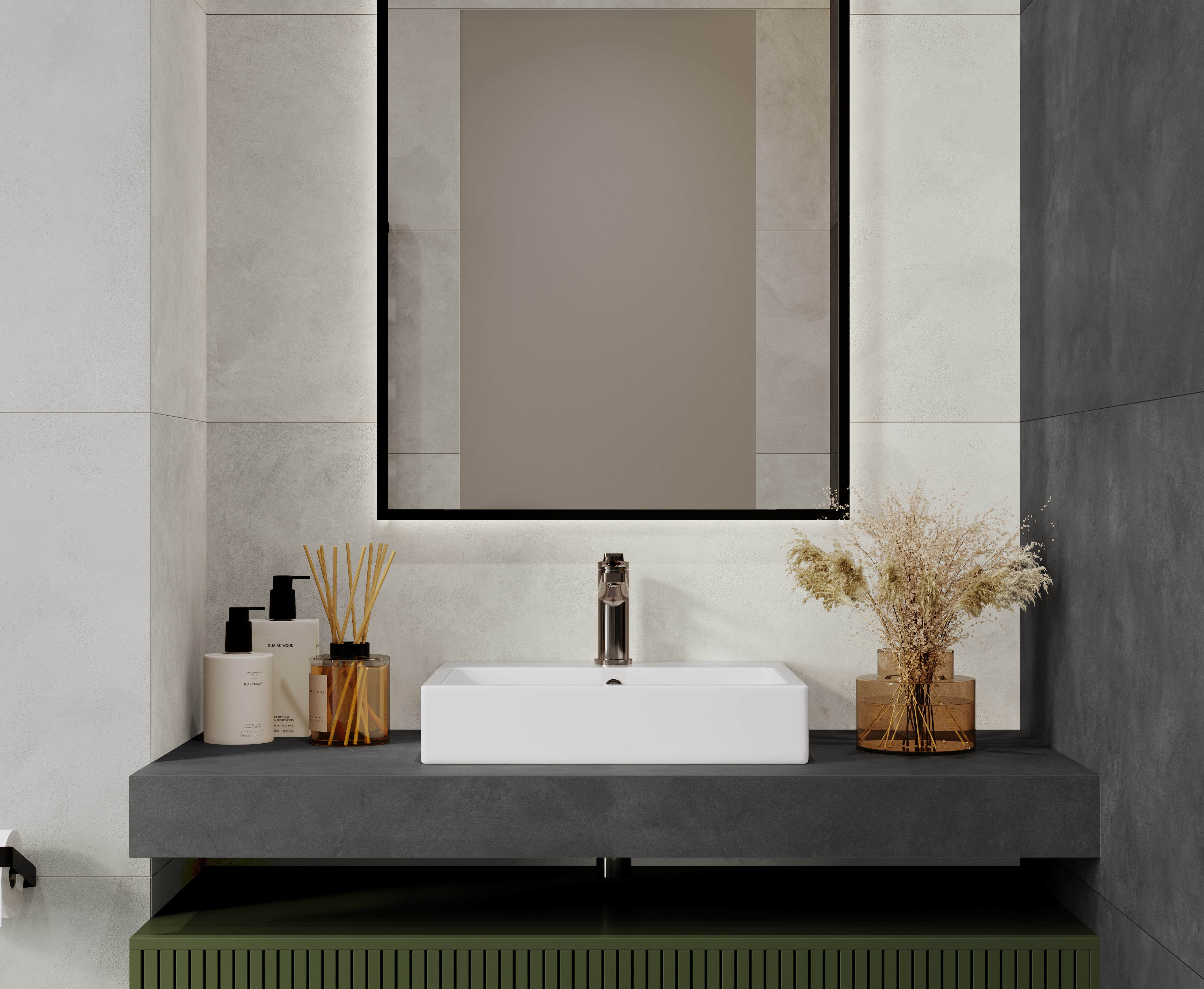 Evolution smoke керамогранит светло-серый 60х119,5 матовый карвинг 59,50x119,10