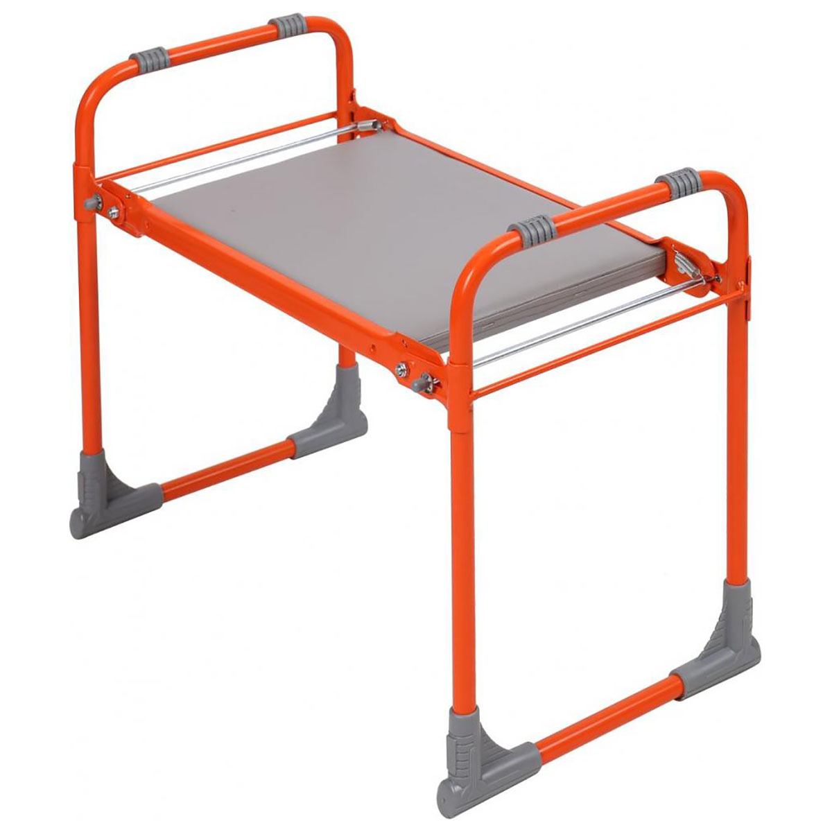 Скамейка садовая складная (мягк. сиденье) оранжевая (1) скм/о  "ника"