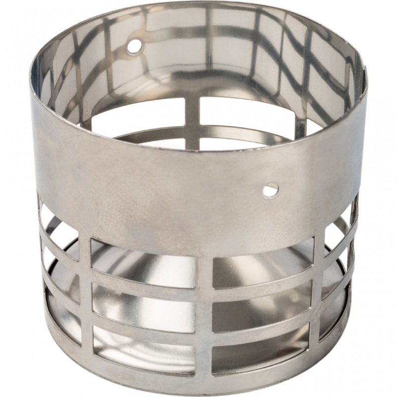 Решетка из нержавеющей стали D=80 для выпускной трубы STOUT