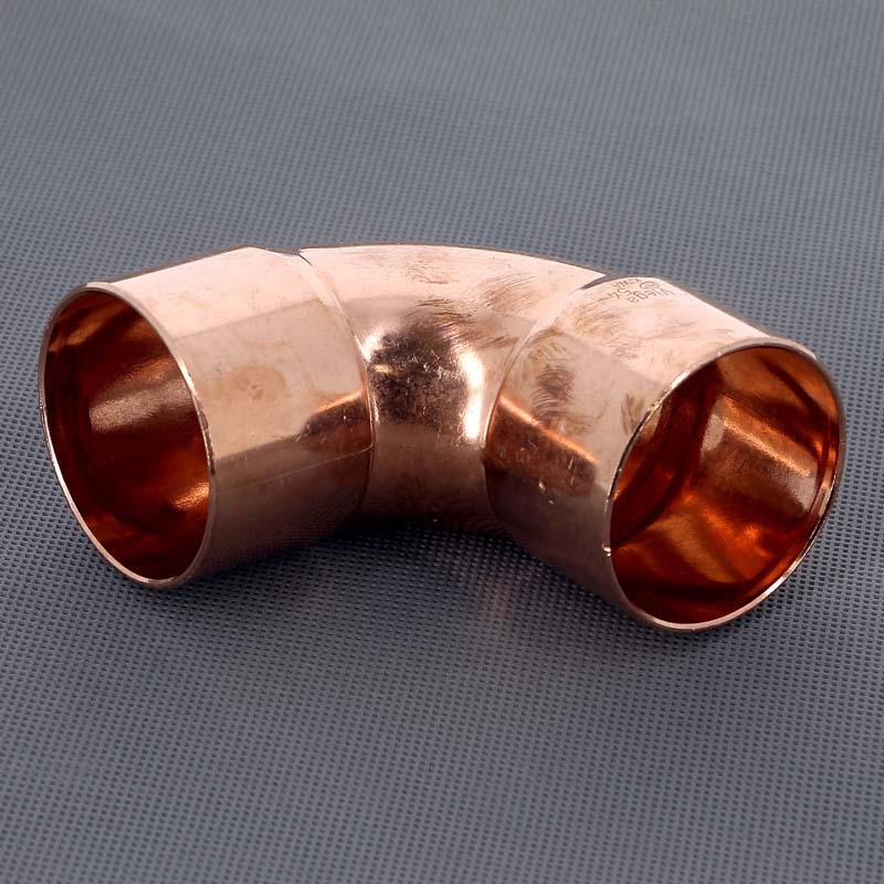 Угол двухраструбный 90° VIEGA пайка 54 мм медный