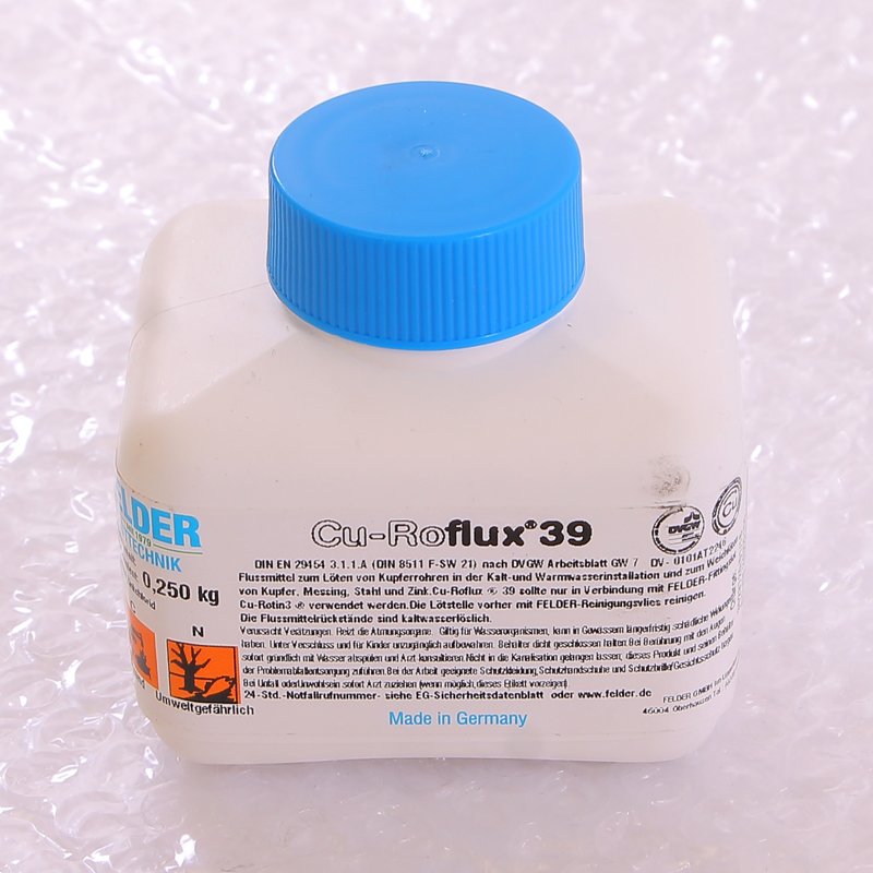 Флюс жидкий в банке с кисточкой Cu-Roflux®39 FELDER 250 г