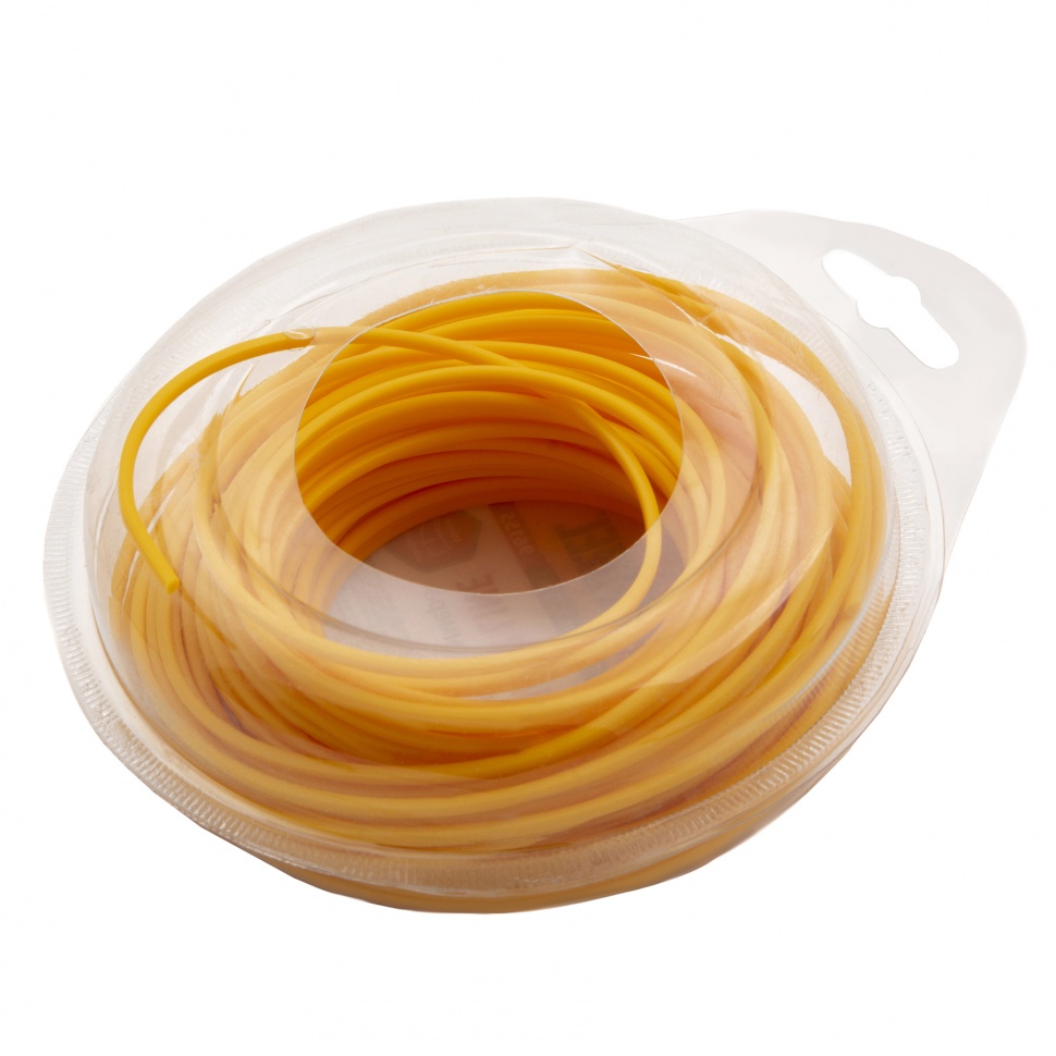 Леска для триммера квадратная, 2 мм х 15 м Denzel  (96155)