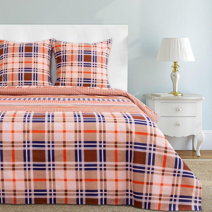 Постельное белье "этель" шотландия 2 сп. (бязь) (1/6) 2961483