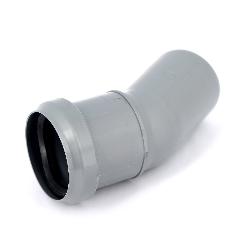 Отвод 30° для вн.канализации d=50 мм SINIKON Стандарт