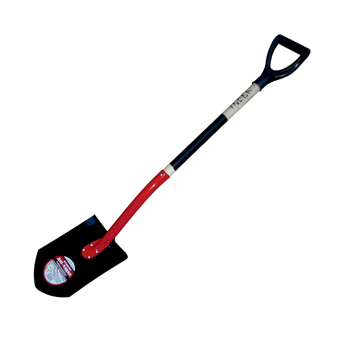 Лопата штыковая "лидер" с черенком и ручкой (1/5) шд