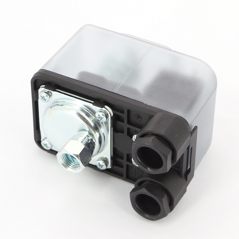 Реле давления UNI-FITT РМ 5, 1-5 бар с накидной гайкой в прозрачном корпусе с градуированной шкалой