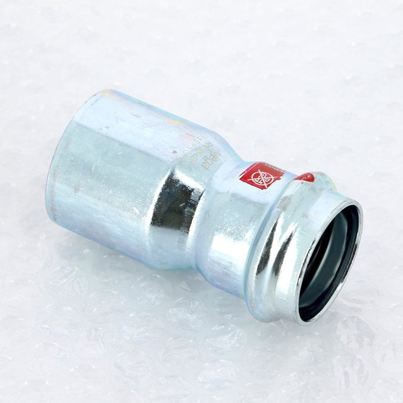 Муфта пресс 35x28 оцинкованная сталь Prestabo VIEGA