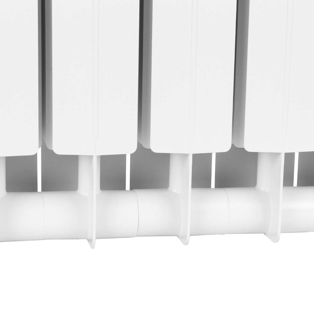 Радиатор STOUT STYLE 350 мм 8 секций, биметал. (боковое подключение) на 9,5 кв.м.