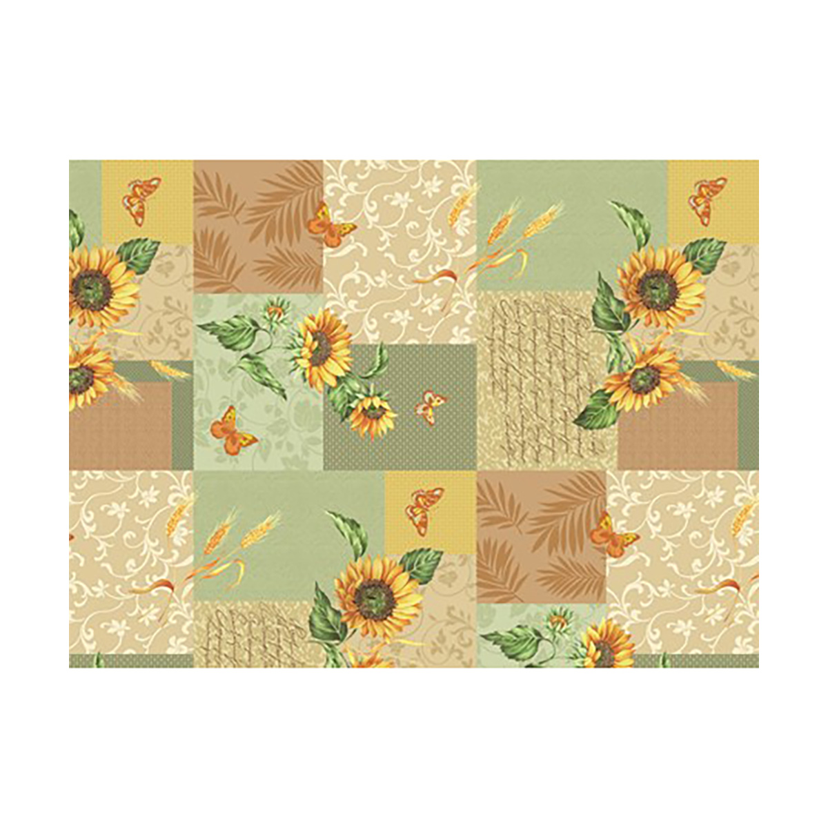 Клеенка пвх основа нетканая 135 см  рулон 20 м (1)  "major" 505/0 (белый)