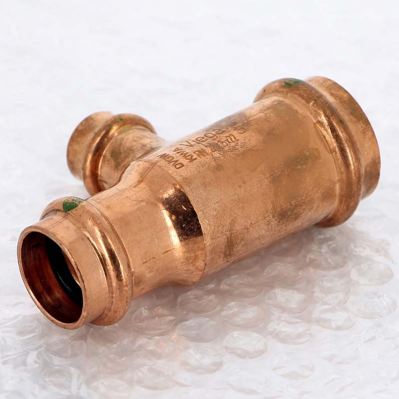 Тройник пресс медный Profipress VIEGA 28х15х22