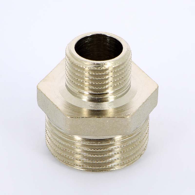 Ниппель редукция 1" x 3/4" (НР) никель UNI-FITT