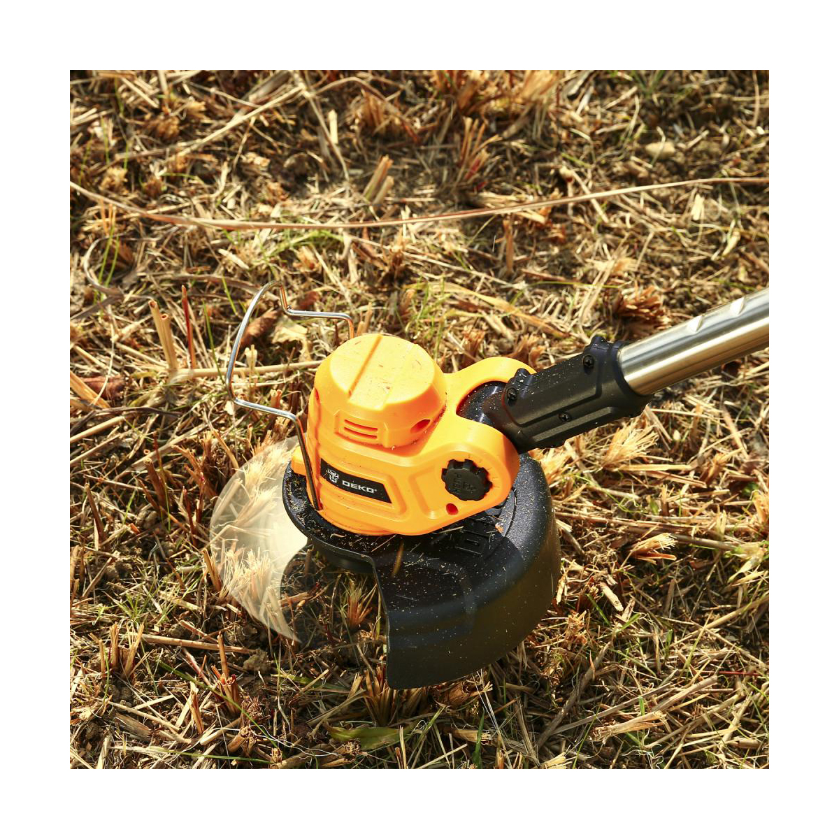 Триммер аккум. dktr21 (аккум. 2 шт.) (1) "deko" 063-4239