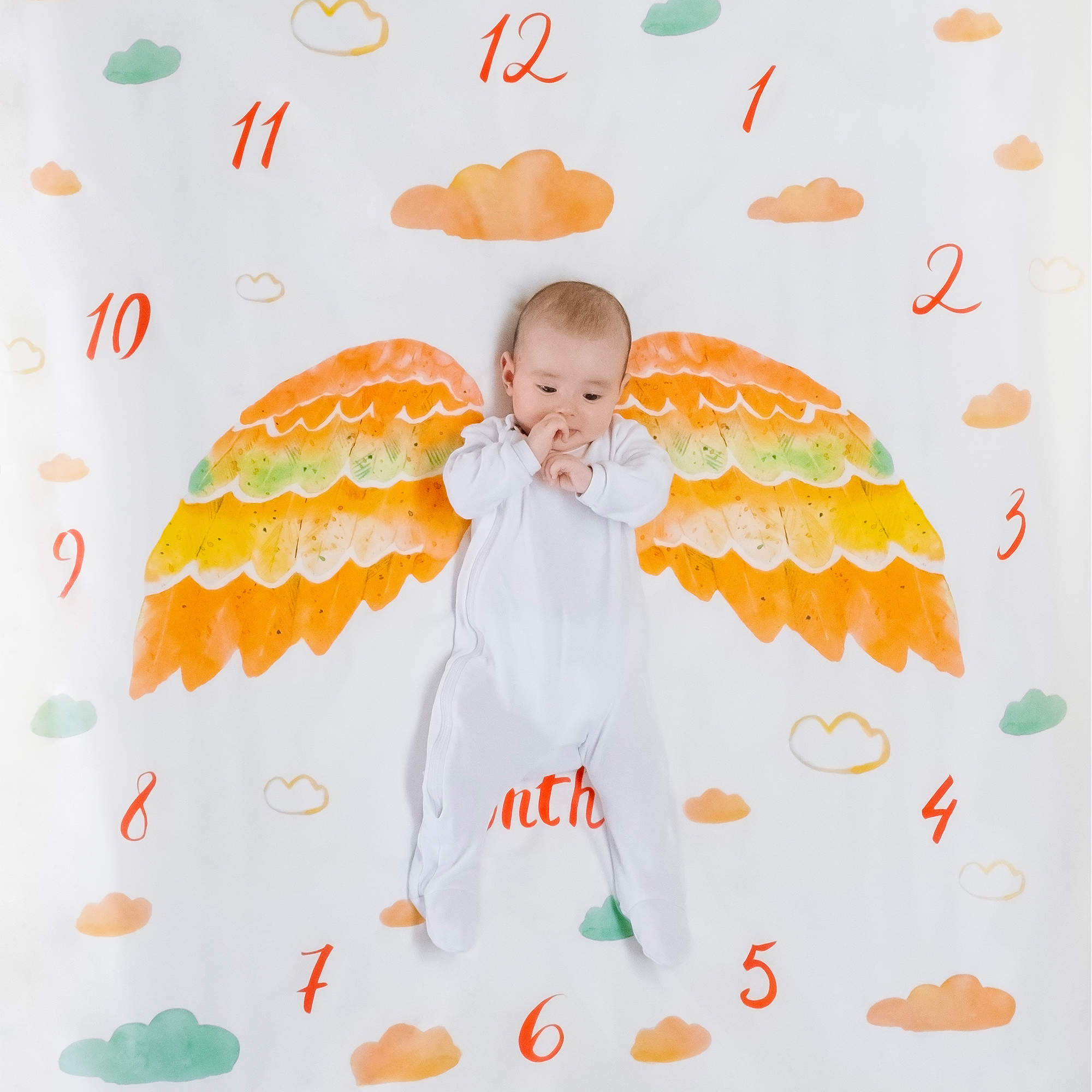 Постельное белье "облачко" для новорожденных first year (бязь-люкс) (1)