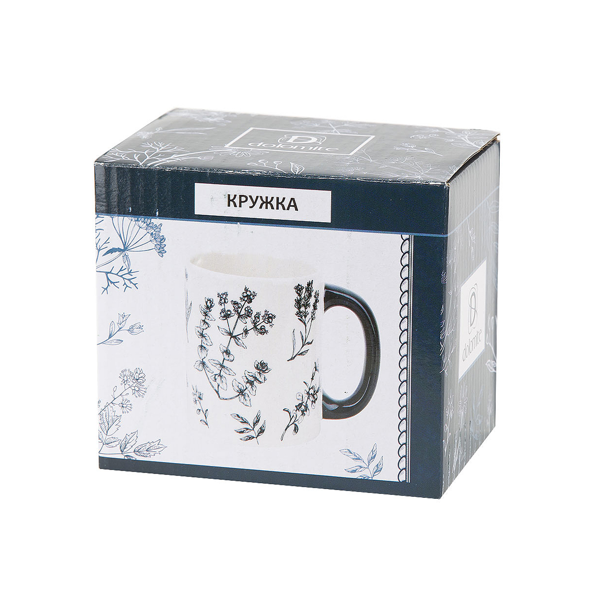 Кружка "луговые травы" 300 мл, керамика (1/60) "dolomite" l2520921
