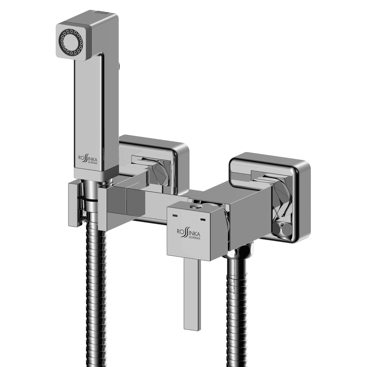 Смеситель с гигиеническим душем  x25-54 (встраиваемый) (1/12) "rossinka"