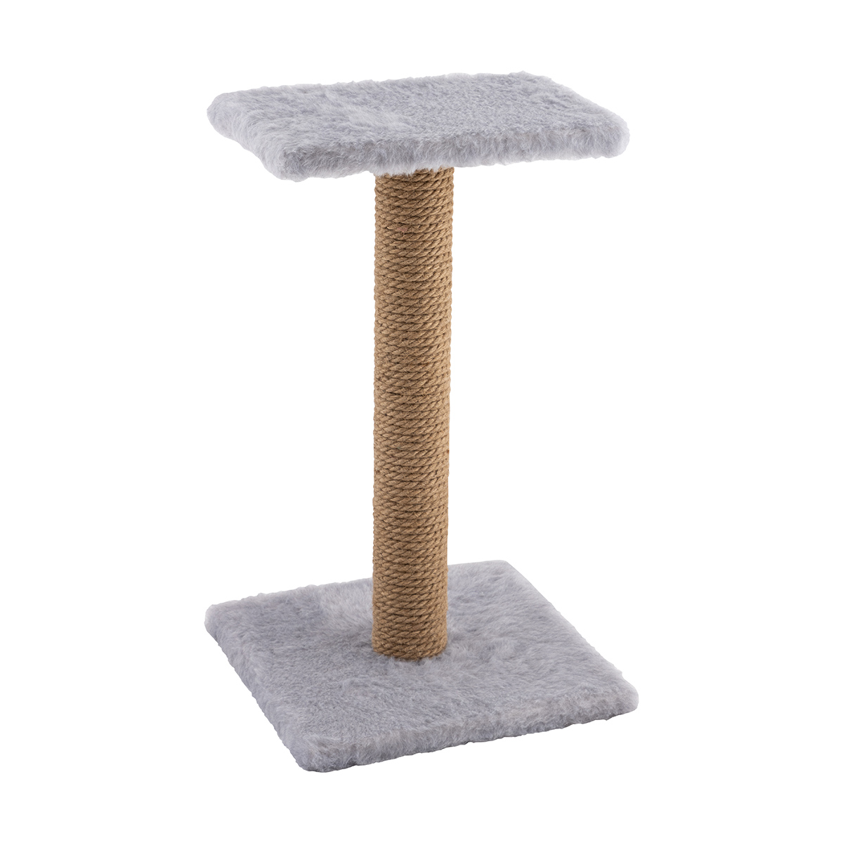 Когтеточка "зонтик" 30*30*54 см джут (1/22) "рыжий кот"