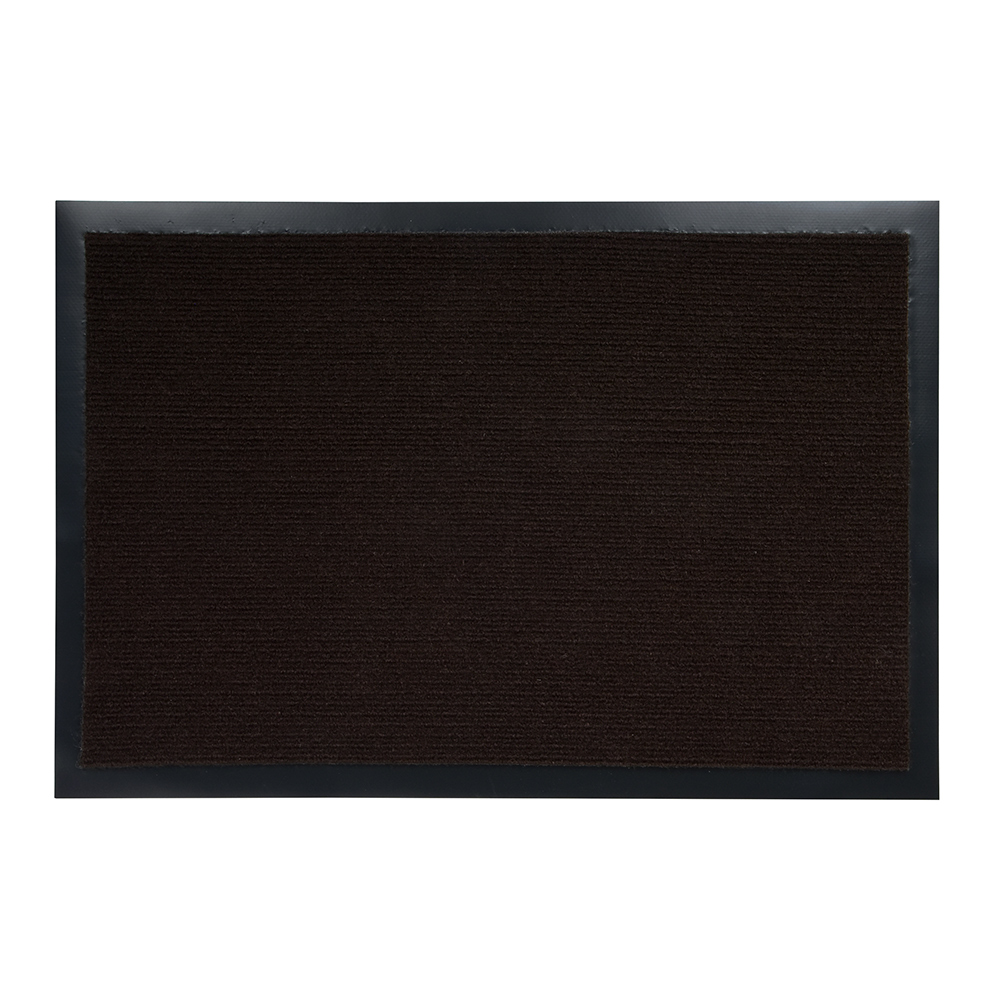 Коврик влаговпитывающий ребристый “trip” 40*60 см коричневый (1/15) "vortex" 24188