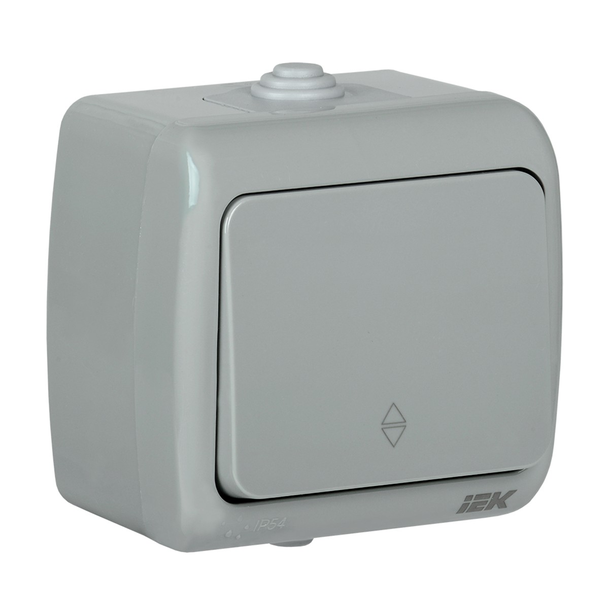Выключатель открыт. уст. "aquatic" 1 кл. проходной вс-20-1-2-а, 10а, ip54 (1/10/120) "iek"