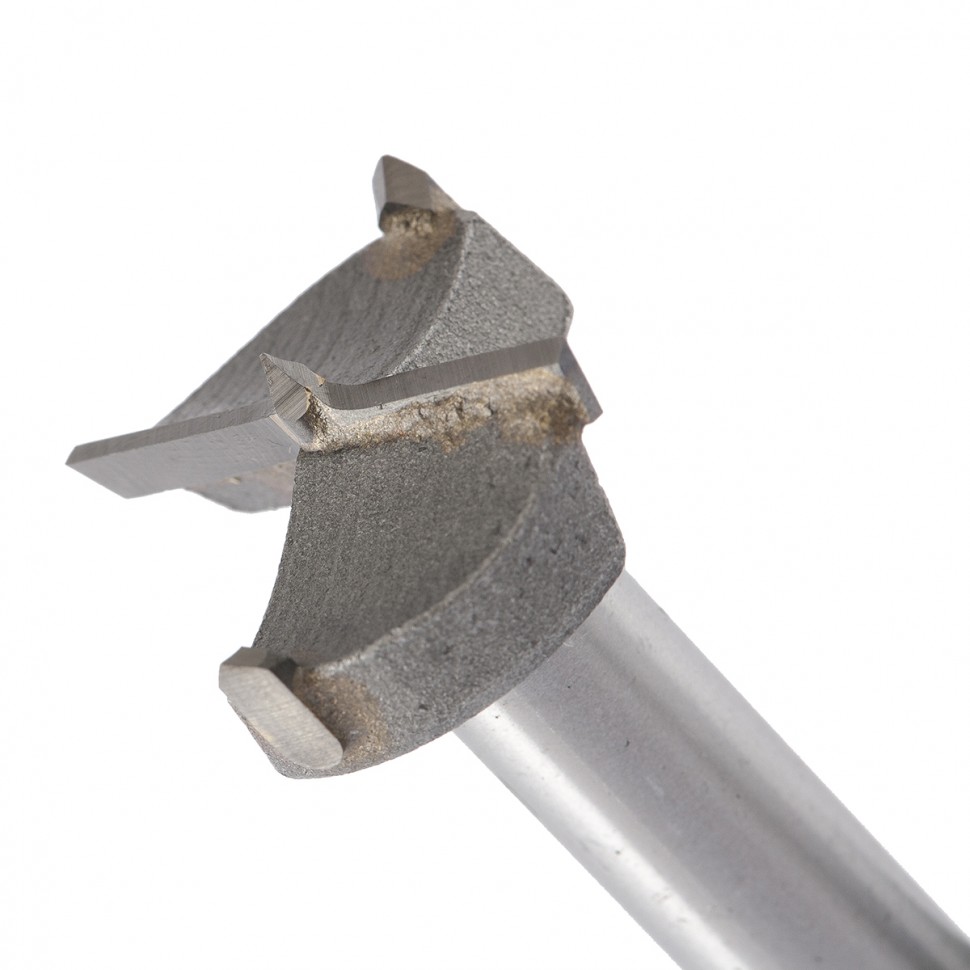 Сверло Форстнера по дереву, 30 мм, цилиндрический хвостовик Сибртех (704830)