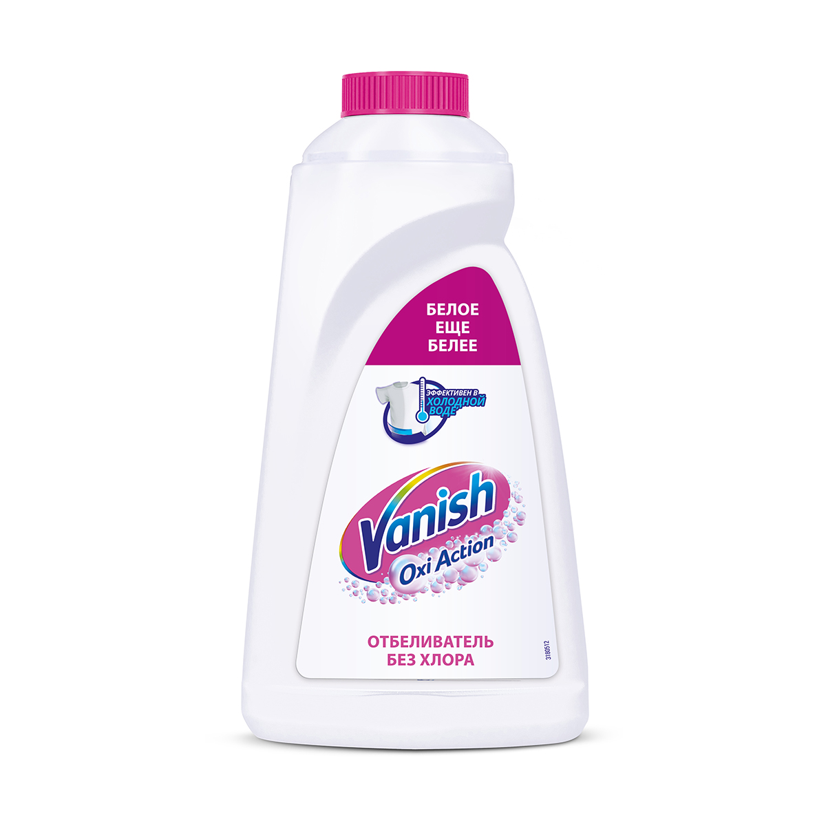 Пятновыводитель и отбеливатель "vanish oxi action" кристальная белизна 1 л (гель) (1/12)