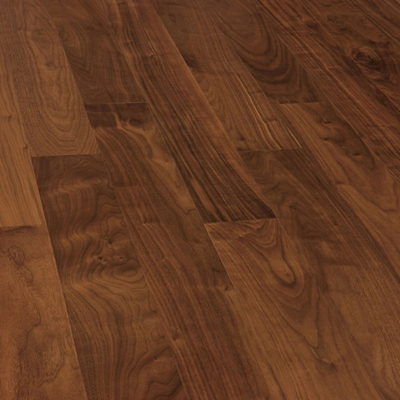 Инженерная доска Wood Bee Gloss 30% американский орех
