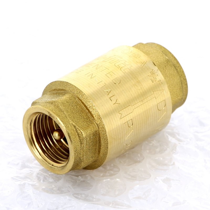 Клапан обратный пружинный EUROPA (металлический затвор) 1/2" UNI-FITT