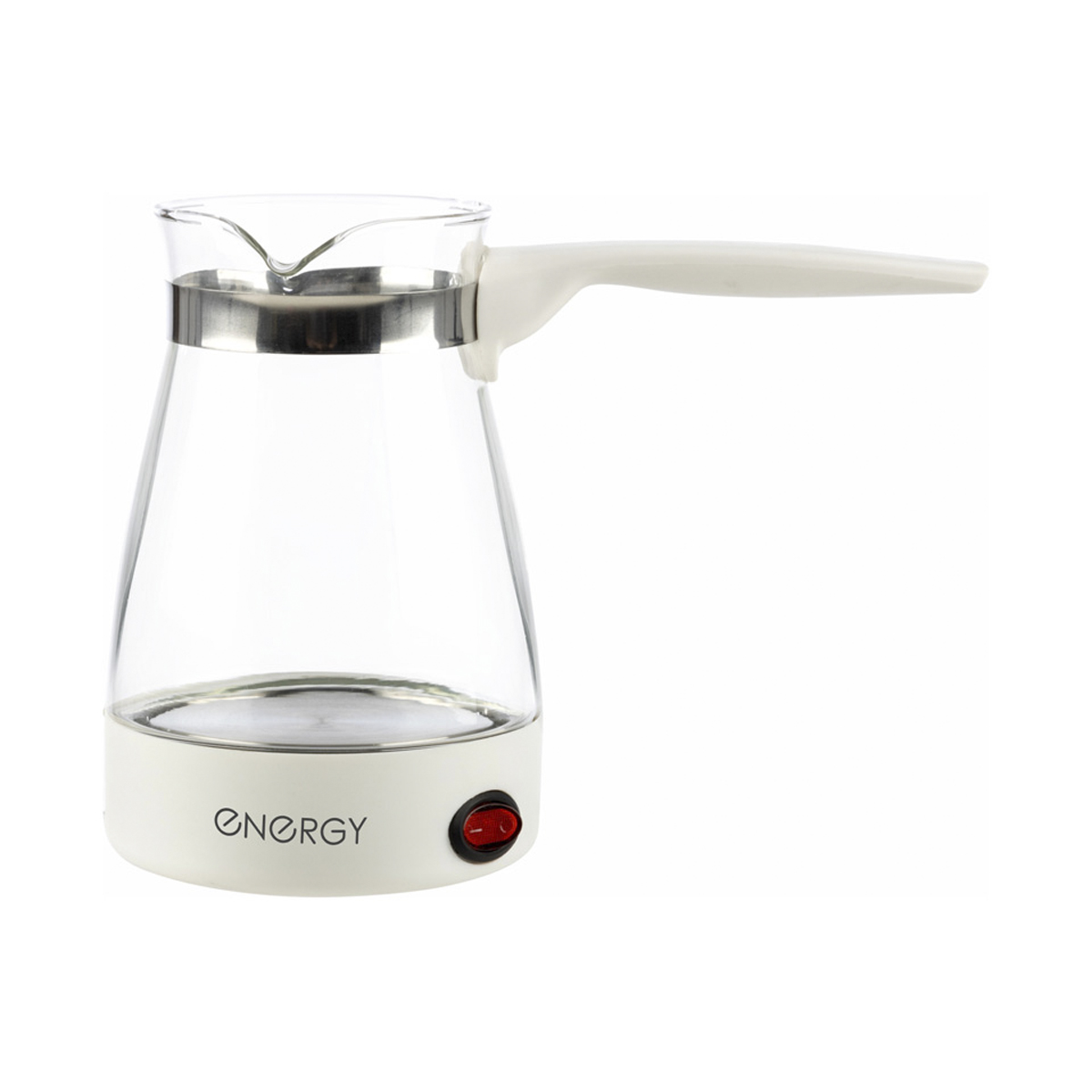 Кофеварка (турка) электрич. стеклянная "energy" en-292  450 мл 600 вт (1/36)