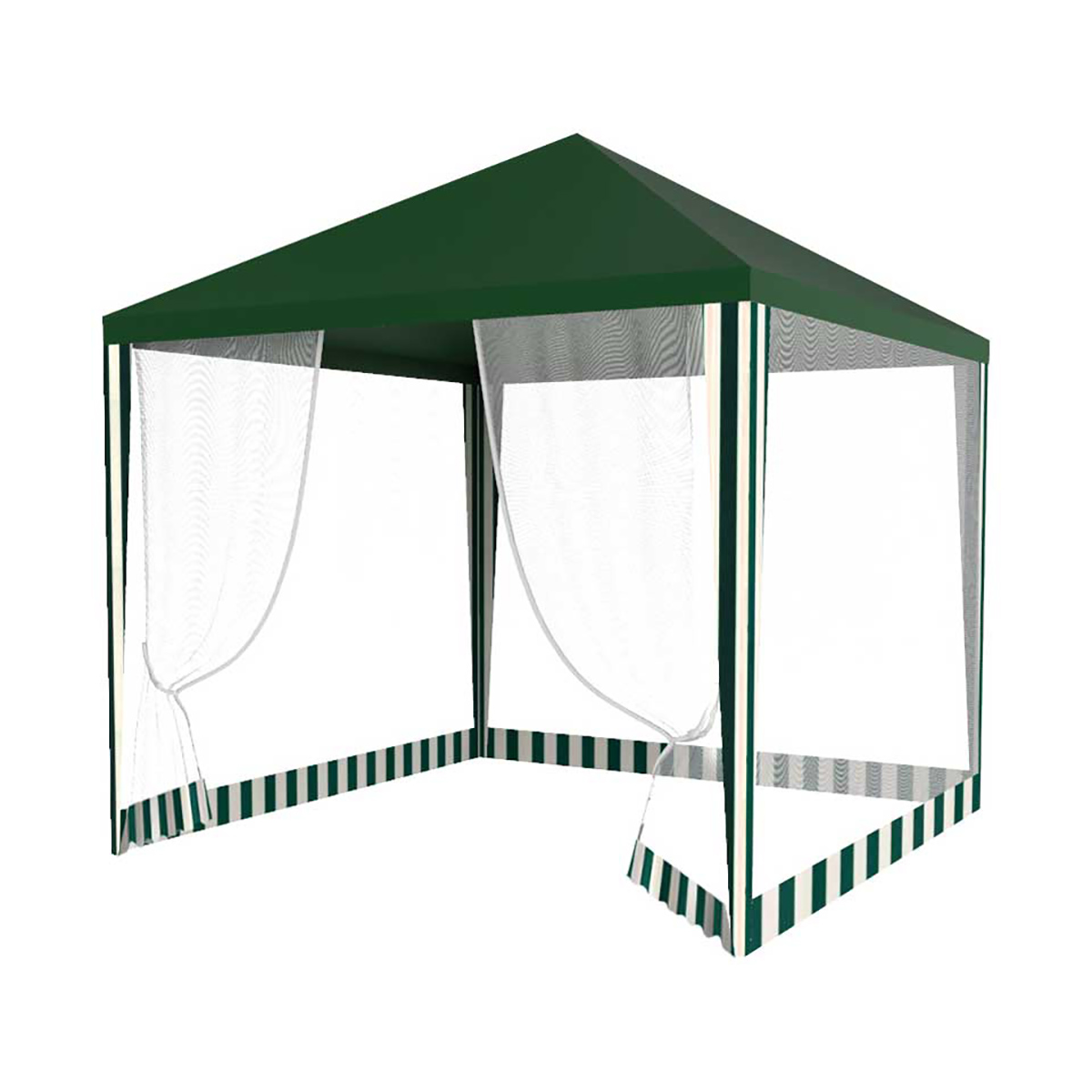 Шатер-тент tzgb-107  3*3 м, 4 стенки антимоскит. (1) "ecos"